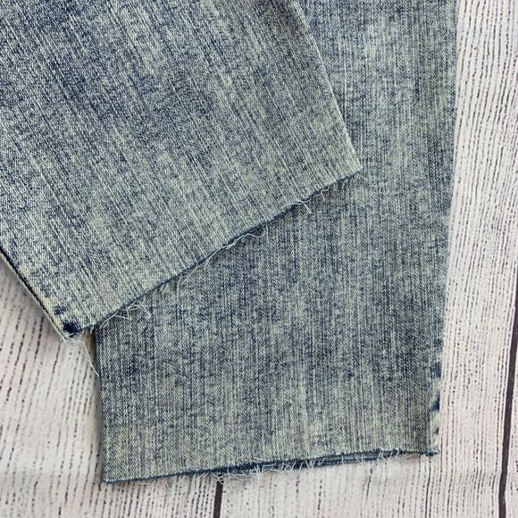 Est. 1946 Denim Jeans sz 16 Hi Rise Acid Wash Tapered Leg Inseam 30" - Picture 9 of 13